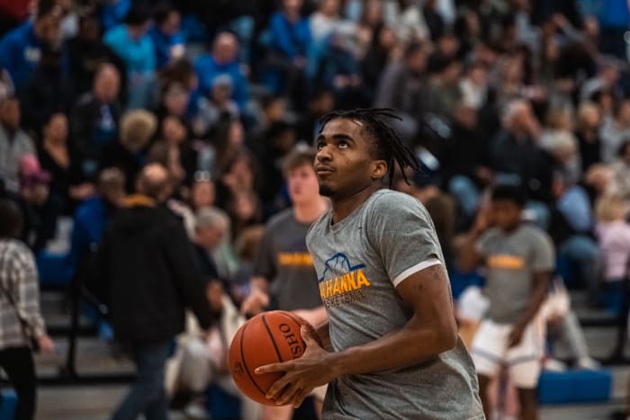Gahanna Lincoln vs Pickerington Central boys basketball 0217223 Gabe Haferman3